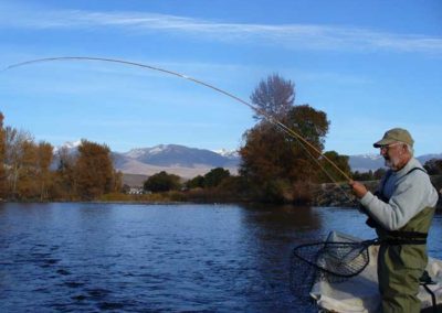 Fishing steelhead